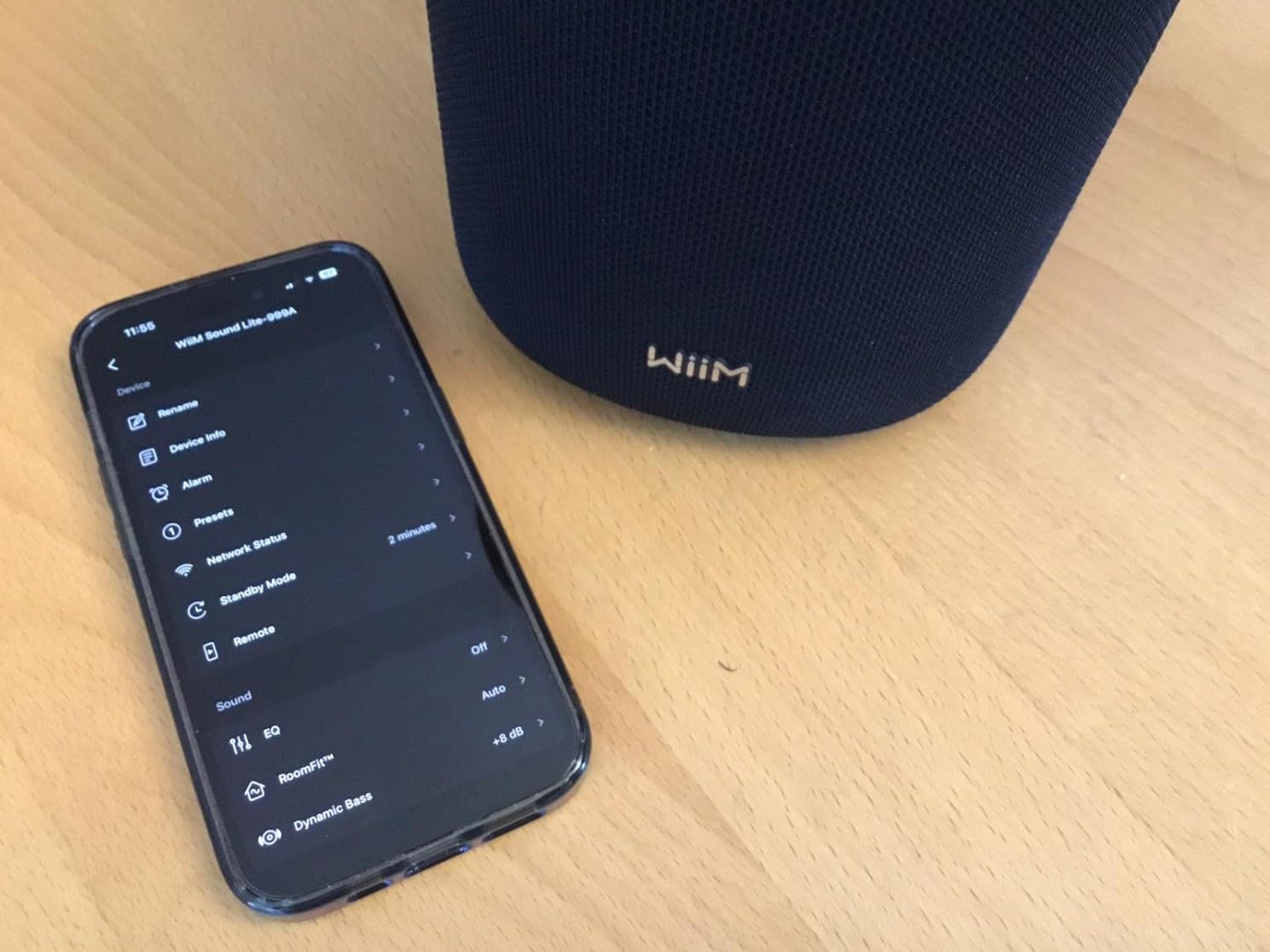 WiiM Sound Lite Smart Speaker, Multi-Room Wireless Speaker, Black customer photo 1