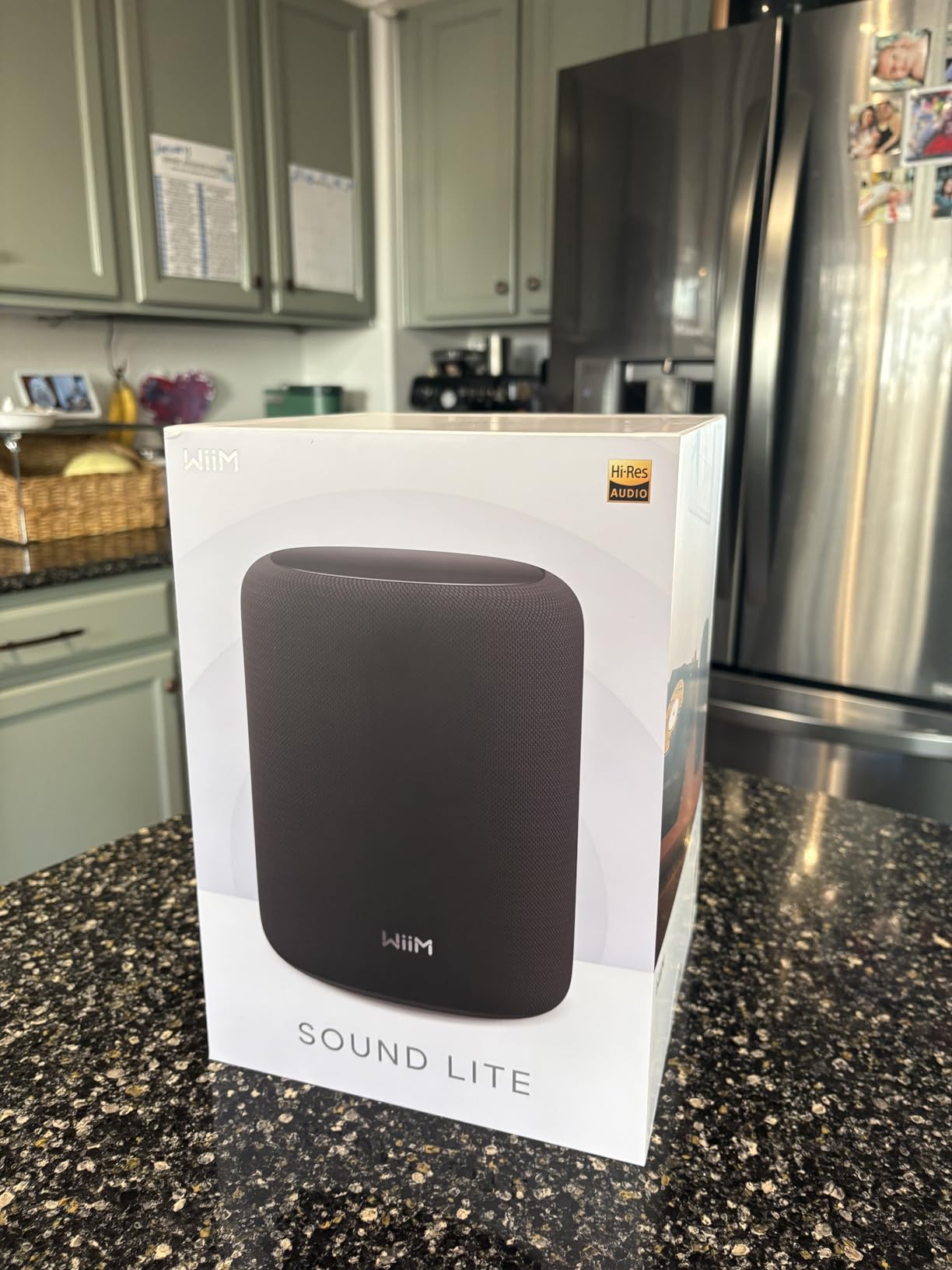 WiiM Sound Lite Smart Speaker, Multi-Room Wireless Speaker, Black customer photo 2