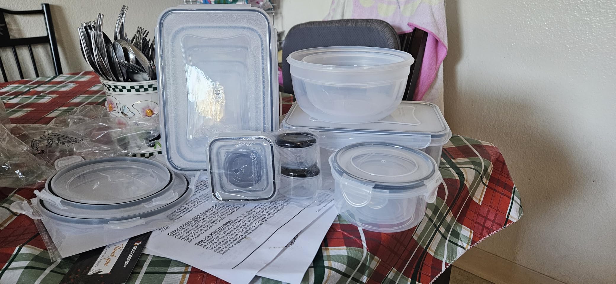 5 Pack Large Fruit Storage Containers for Fridge with Removable Colander customer photo 2