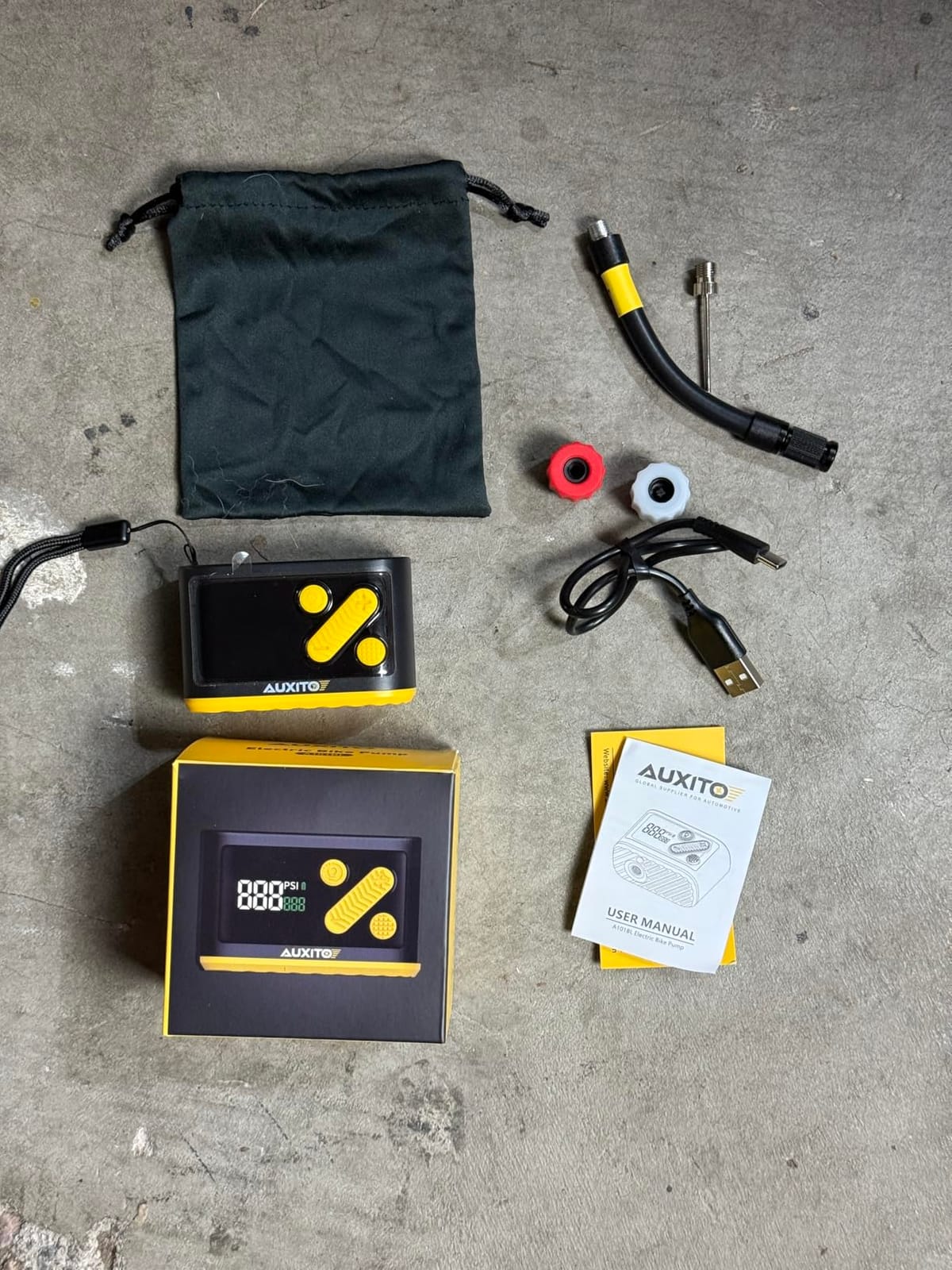 AUXITO 26000mAh Heavy Duty Portable Air Compressor for Pickup, Truck, RV customer photo 1