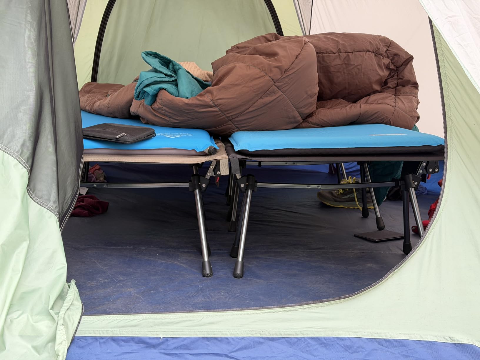ONETIGRIS SUPRANUBIS Camping Cot, High/Low Options, Sturdy Support 330lbs customer photo 2