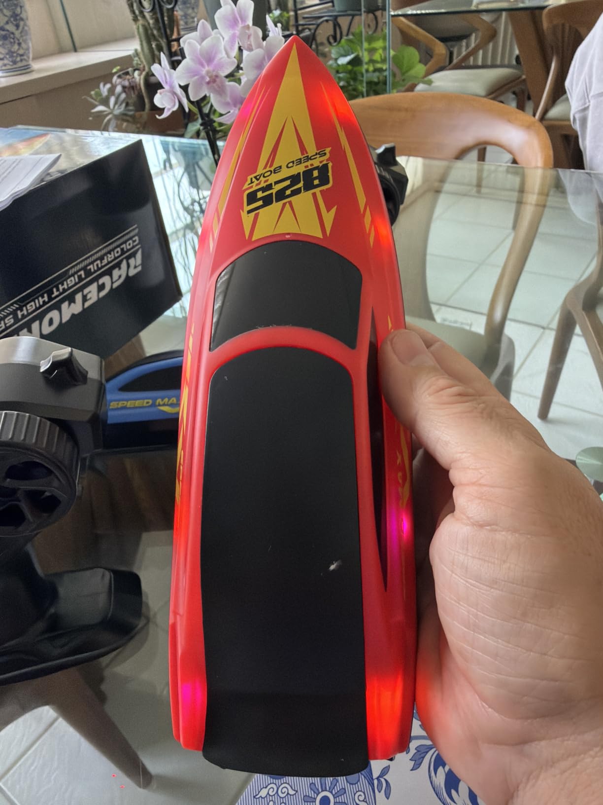 Remote Control Boat for Kids, RC Boats for Pool, Lake, River and Pond customer photo 2