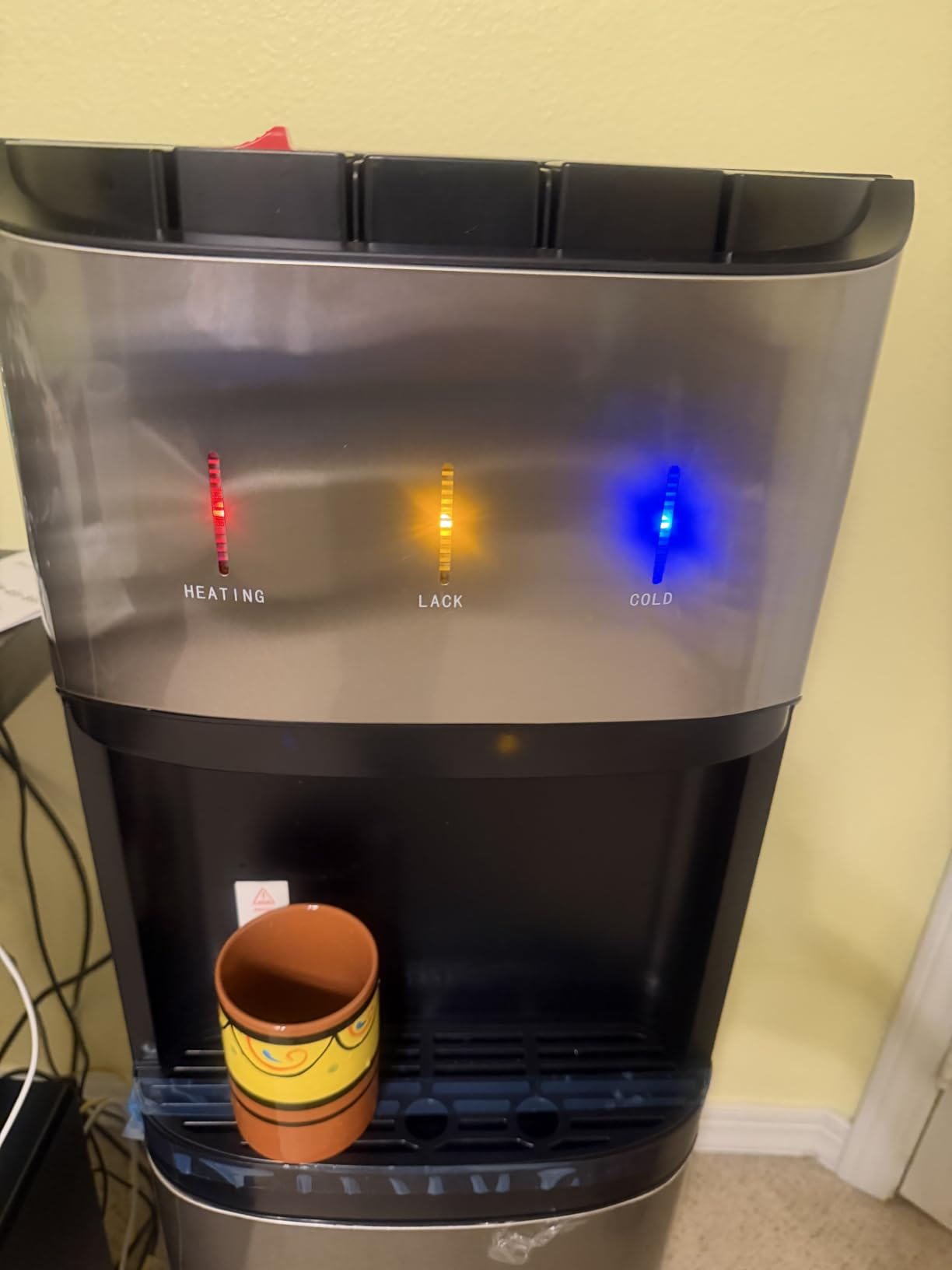 Tehanld Bottom Loading Water Cooler Dispenser, Metallic Silver customer photo 2
