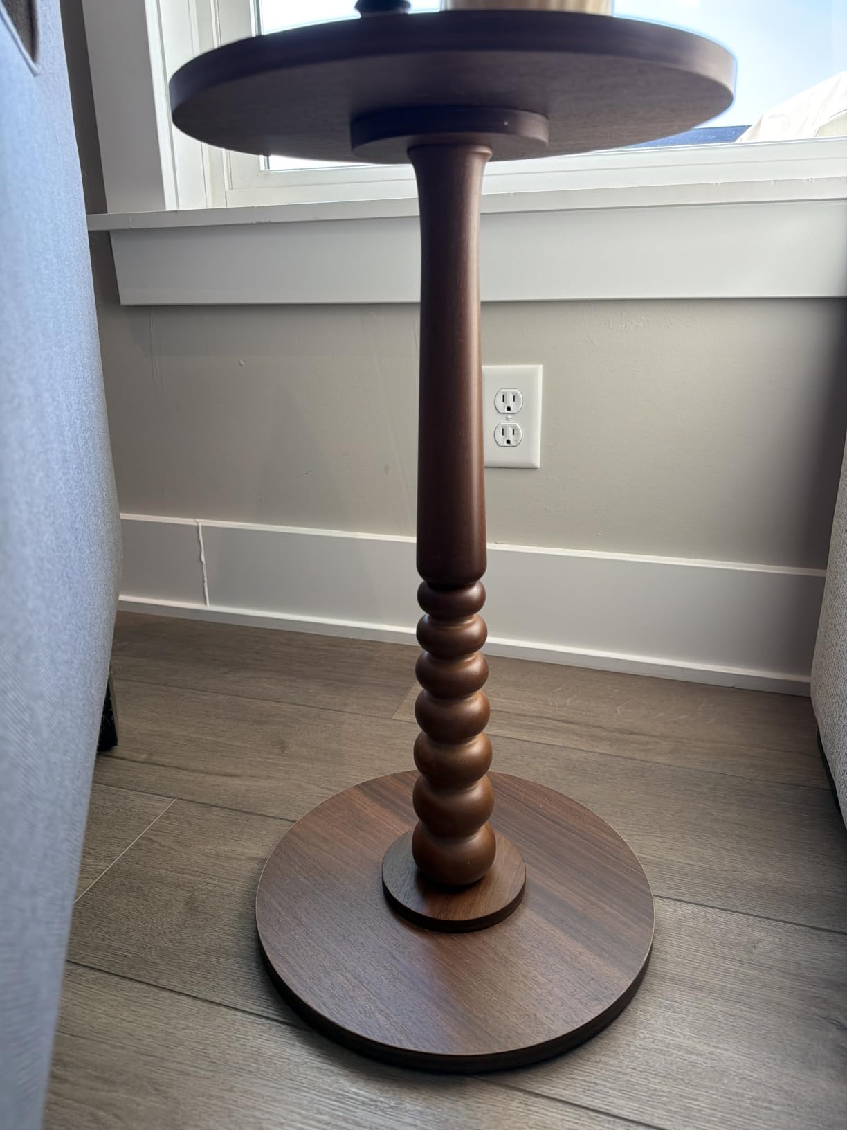 VASAGLE Round Side Table, Small Drink End Table, Accent Nightstand customer photo 1