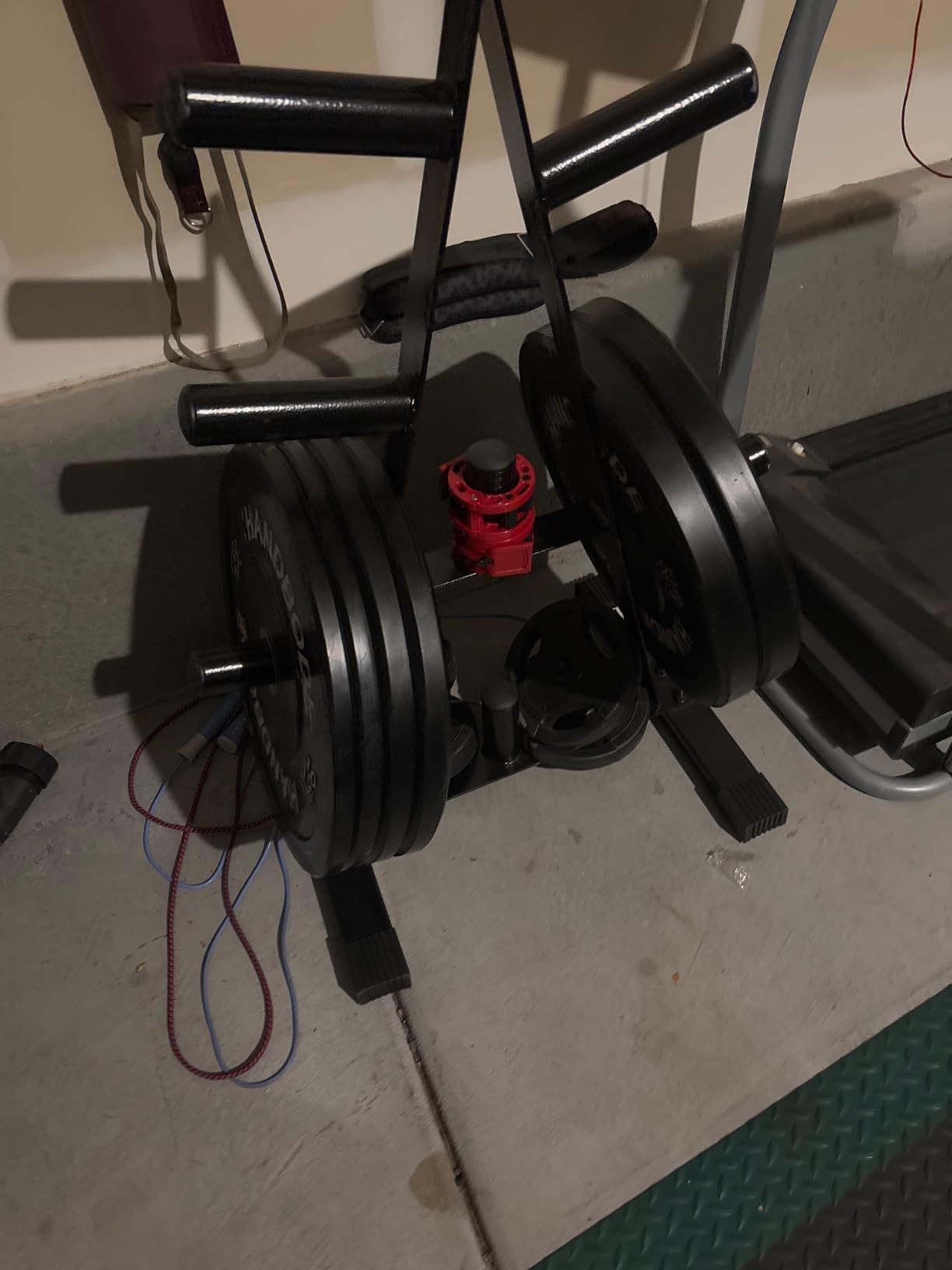 HANDBODE Leg Extension and Curl Machine, 1000 LB Adjustable Weight Bench customer photo 2