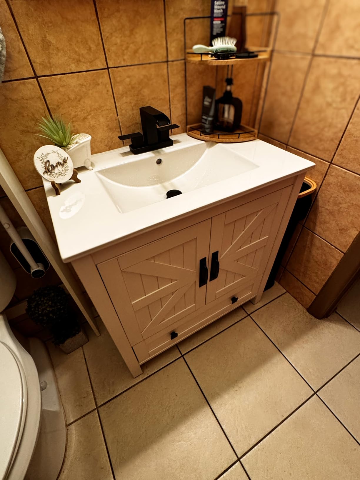 YITAHOME 30 Inch Farmhouse Bathroom Vanity with Sink customer photo 2