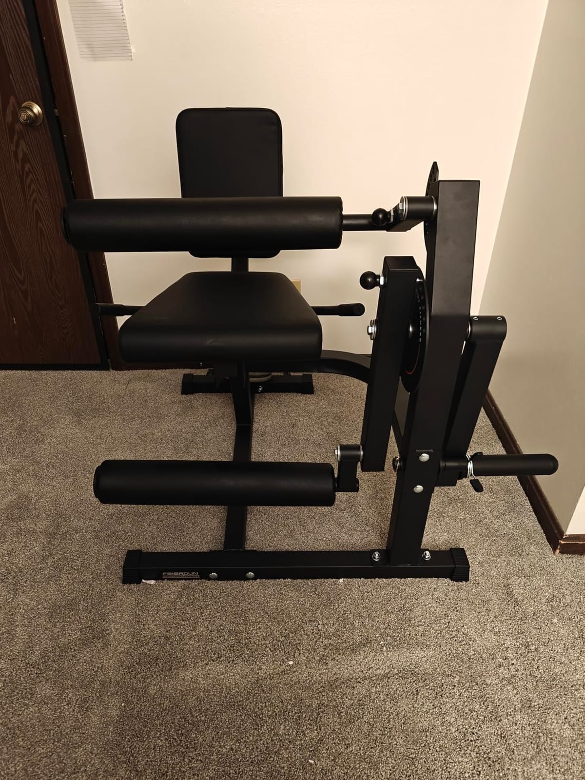 FEIERDUN 4-in-1 Adjustable Leg Extension Curl Machine - 700lbs Capacity Leg Extension Machine for Lower Body Workouts - Adjustable Leg Curl Machine customer photo 2