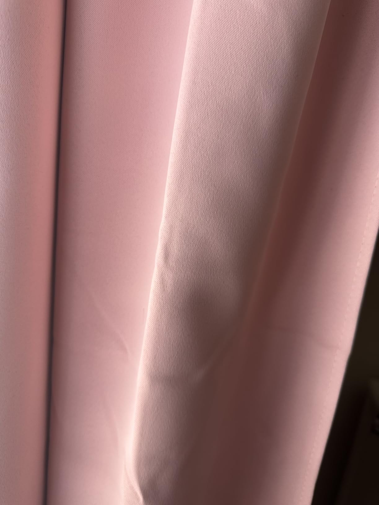PONY DANCE Extra Long Blackout Curtains 108 inches Long for Bedroom | 9 FT Rod Pocket Back Tab Room Darkening Noise Reducing Drapes for Living Room Windows, W 52 x L 108 inch, Black, 2 Panels customer photo 2