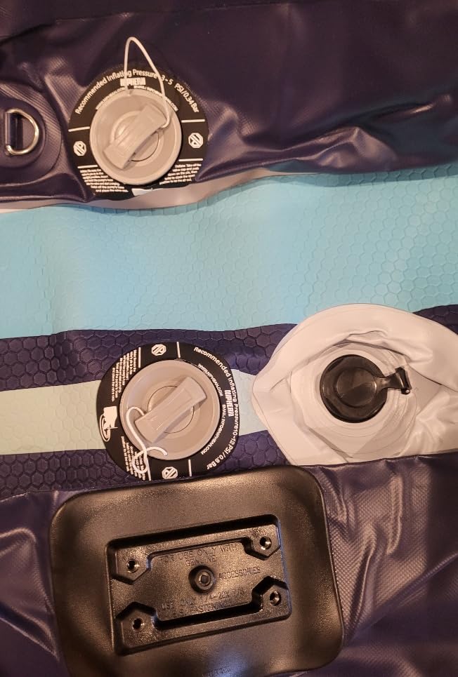 Niphean Inflatable Kayak 2 Person, 12'6