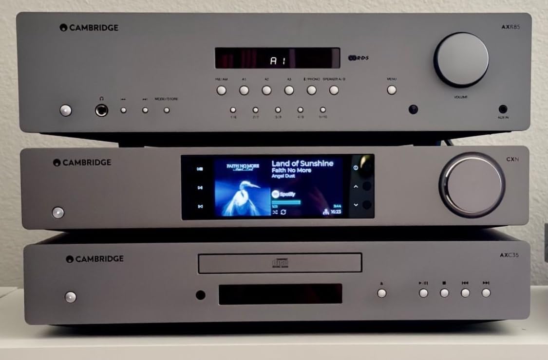 Cambridge Audio CXN100 SE - High‑Resolution Wi‑Fi Network Audio Player & Streamer with StreamMagic Gen 4, Chromecast Built‑in, AirPlay 2, HDMI eARC, Bluetooth aptX HD, SABRE Reference DAC – Lunar Grey customer photo 1
