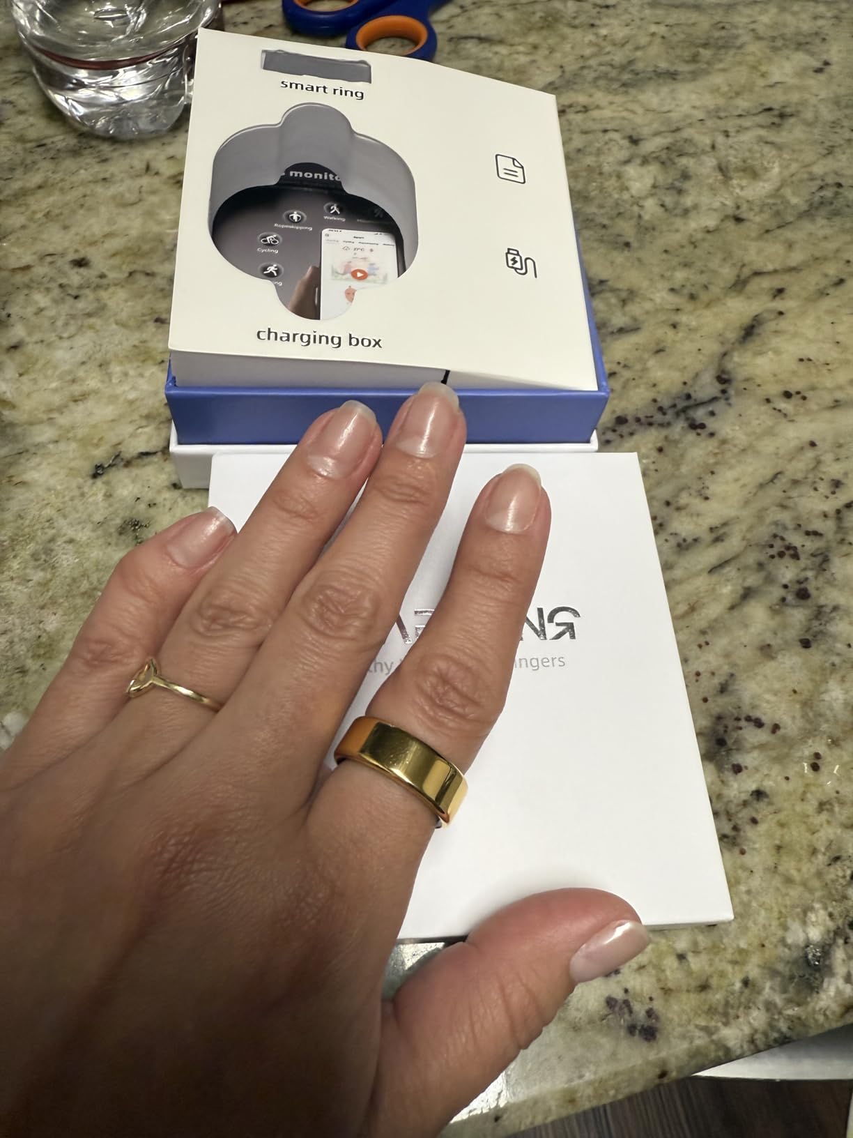 Smart Ring | Blood Pressure, HR, SpO2 & Sleep Tracker | No Sub customer photo 1