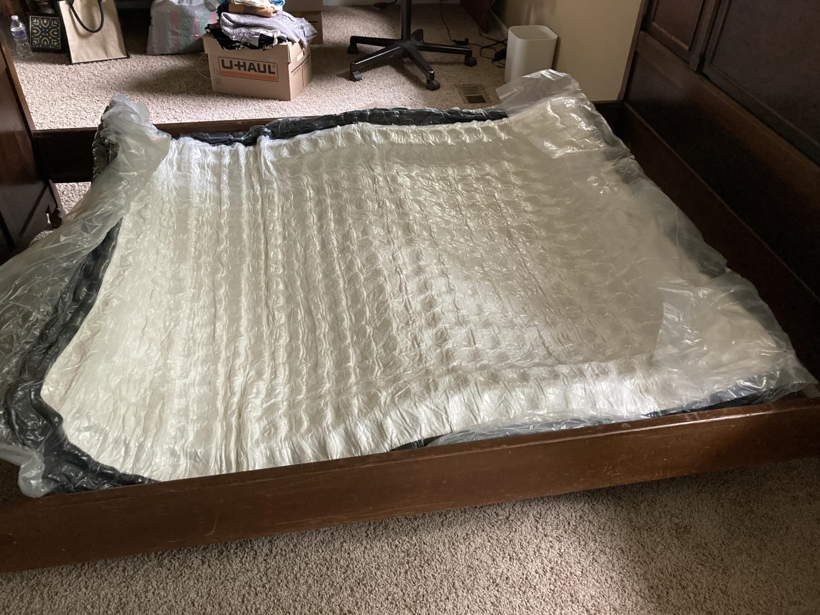 Sleepmax Extra Firm Queen Mattress 12 Inch, Hybrid Mattress Pain Relieving customer photo 2