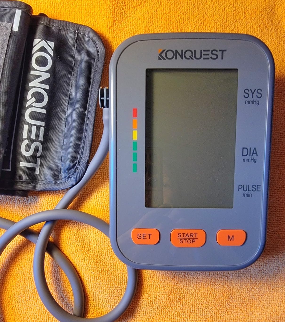 Konquest KBP-2704A Automatic Upper Arm Digital Blood Pressure Monitor - Large Backlit Display - Irregular Heartbeat Detector - Blood Pressure Monitor for Home Use - Digital BP Cuff Tensiometro customer photo 1