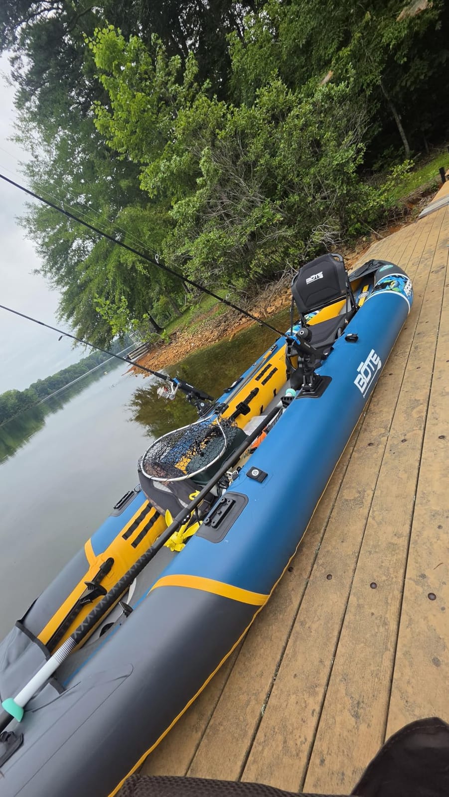 BOTE Argo Aero Tandem Inflatable Fishing Kayak | 2 Person Kayak customer photo 1