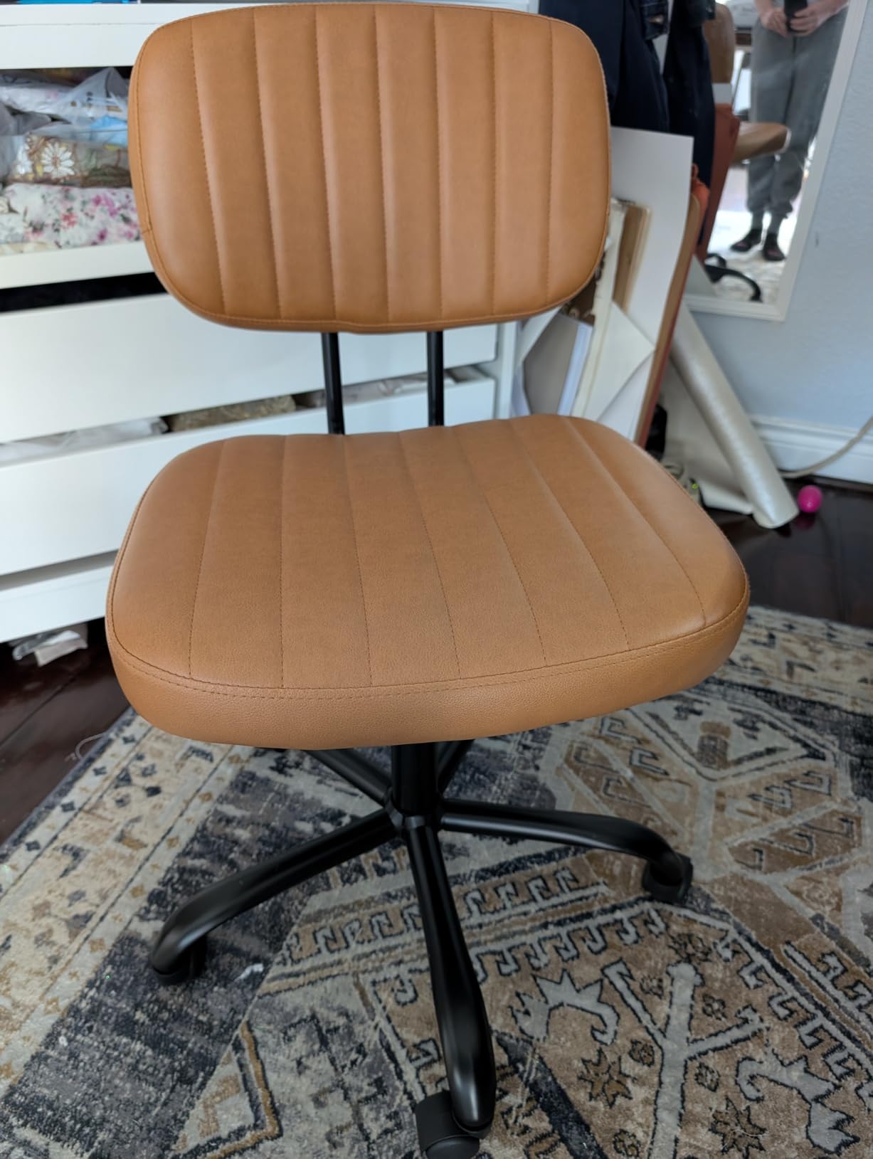 DUMOS ADHD Meditation Chair, Cross Legged Home Office Desk Chair customer photo 1