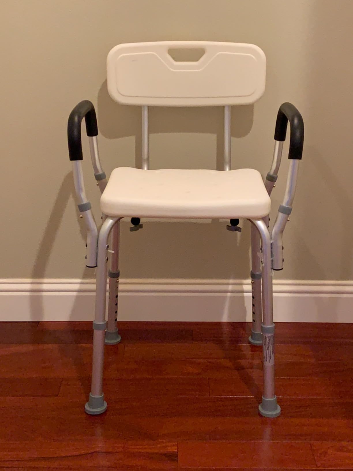 VEVOR Shower Chair with Backrest 500LBS Capacity Heavy-Duty Bath Seat customer photo 1