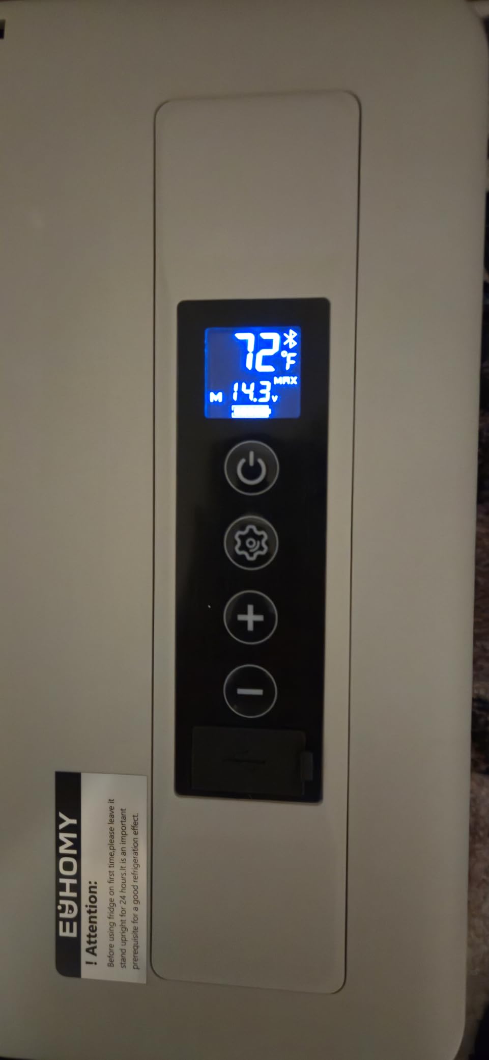 EUHOMY 23QT 12 Volt Refrigerator, -4℉~68℉ Electric Cooler for Car customer photo 2