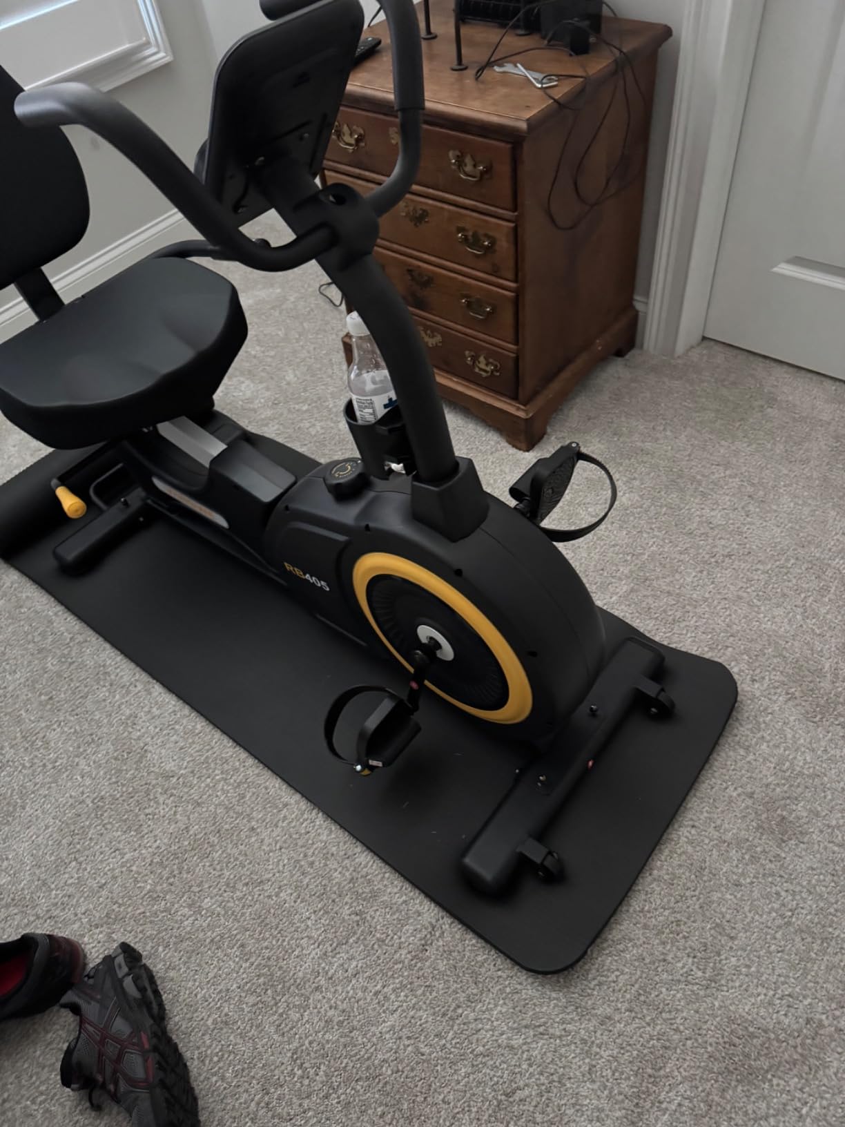 VANSWE Recumbent Exercise Bike for Home Seniors Light Commercial customer photo 2