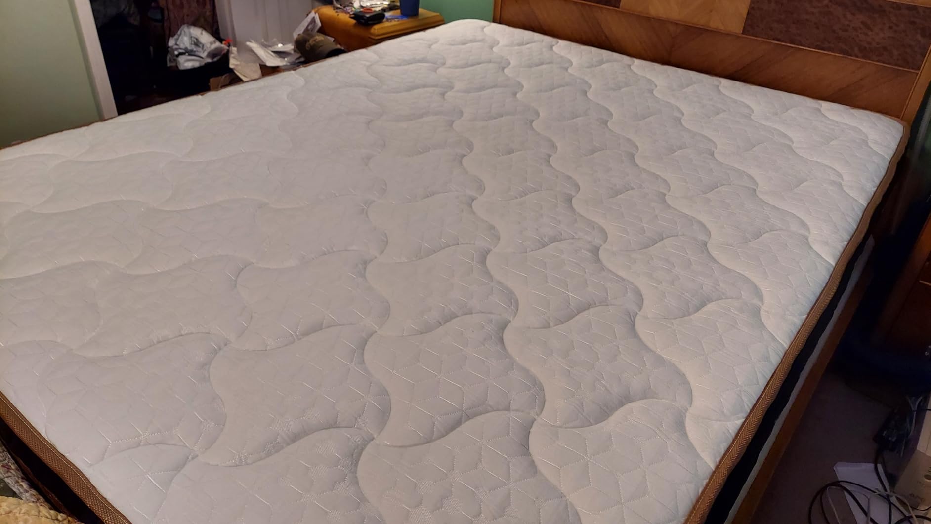 Firm Queen Mattress 14 Inch, Luxury Hotel Cooling Hybrid Mattress in a Box customer photo 2
