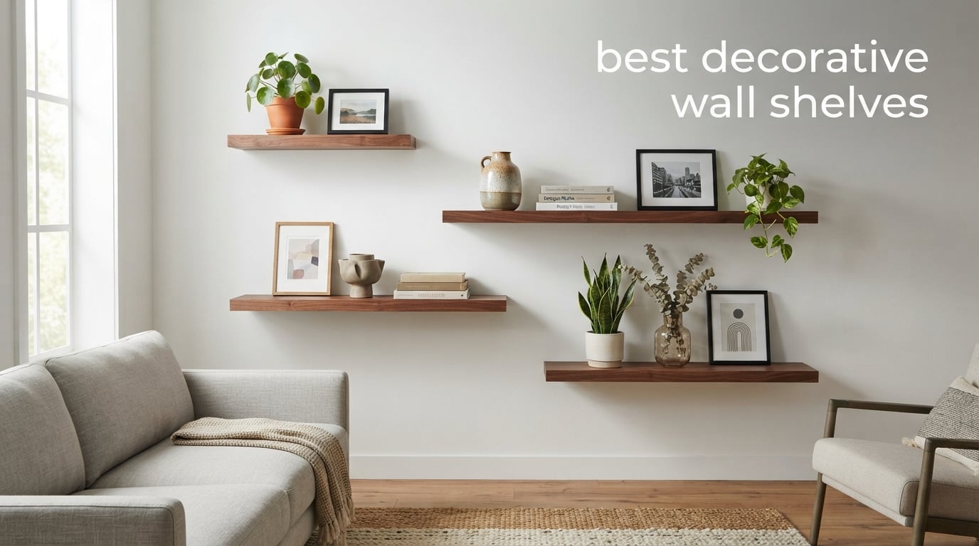 best decorative wall shelves