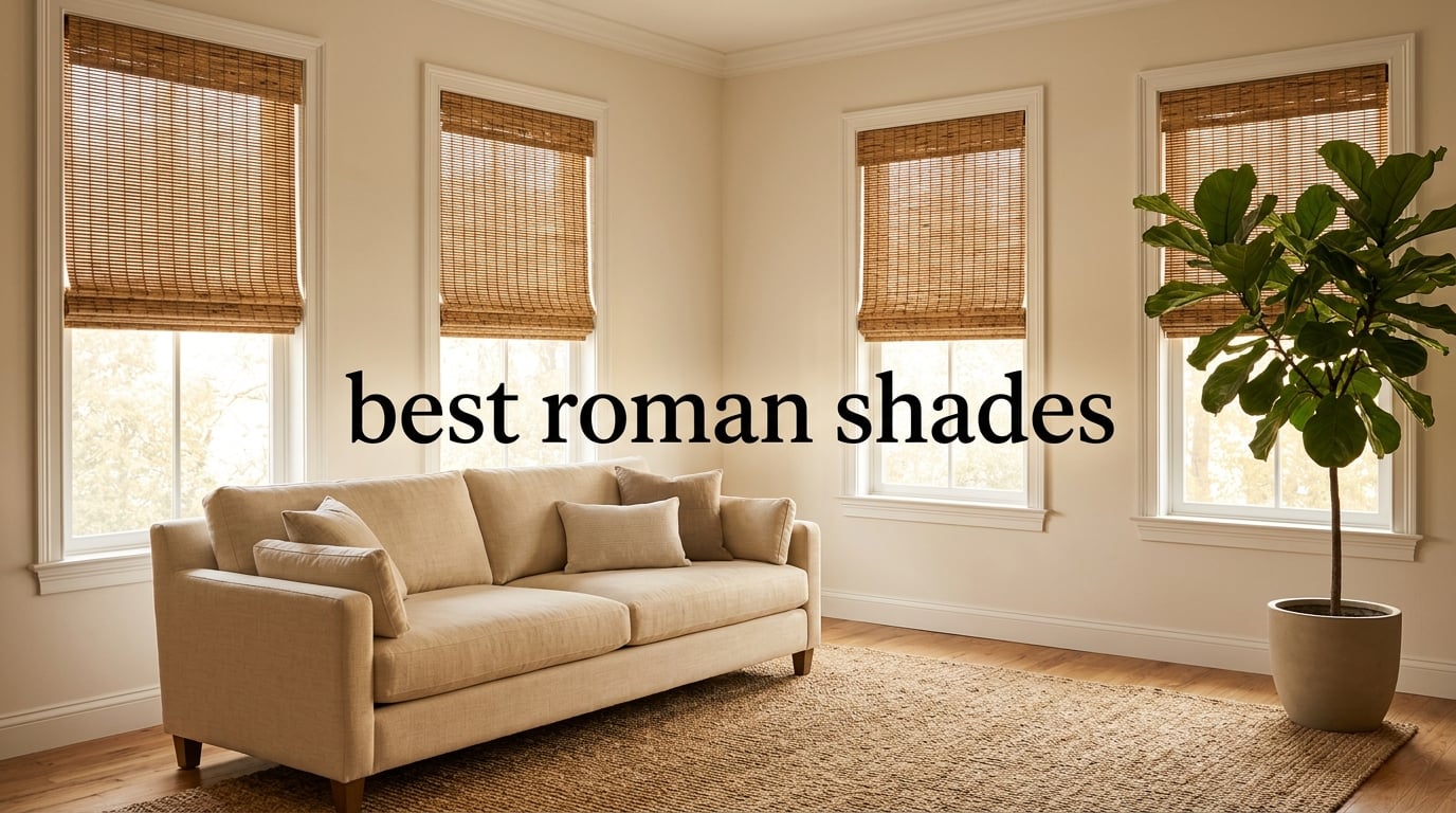 best roman shades