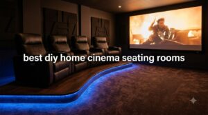best diy home cinema seating rooms