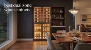 best dual zone wine cabinets