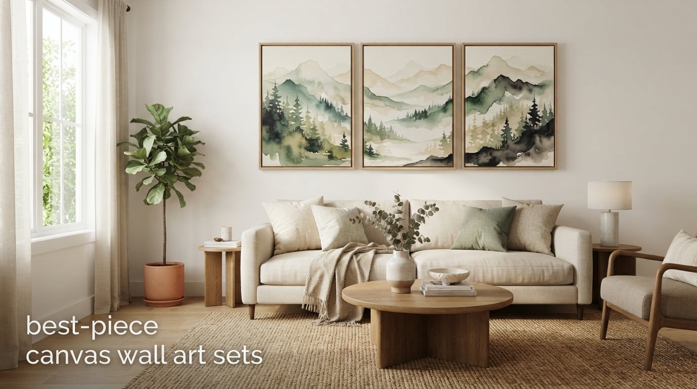 best 3-piece canvas wall art sets