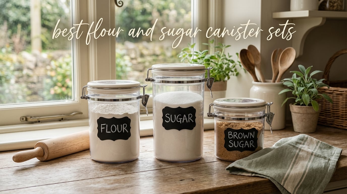 best flour and sugar canister sets