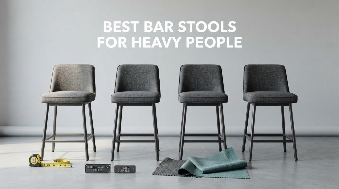 best bar stools for heavy people