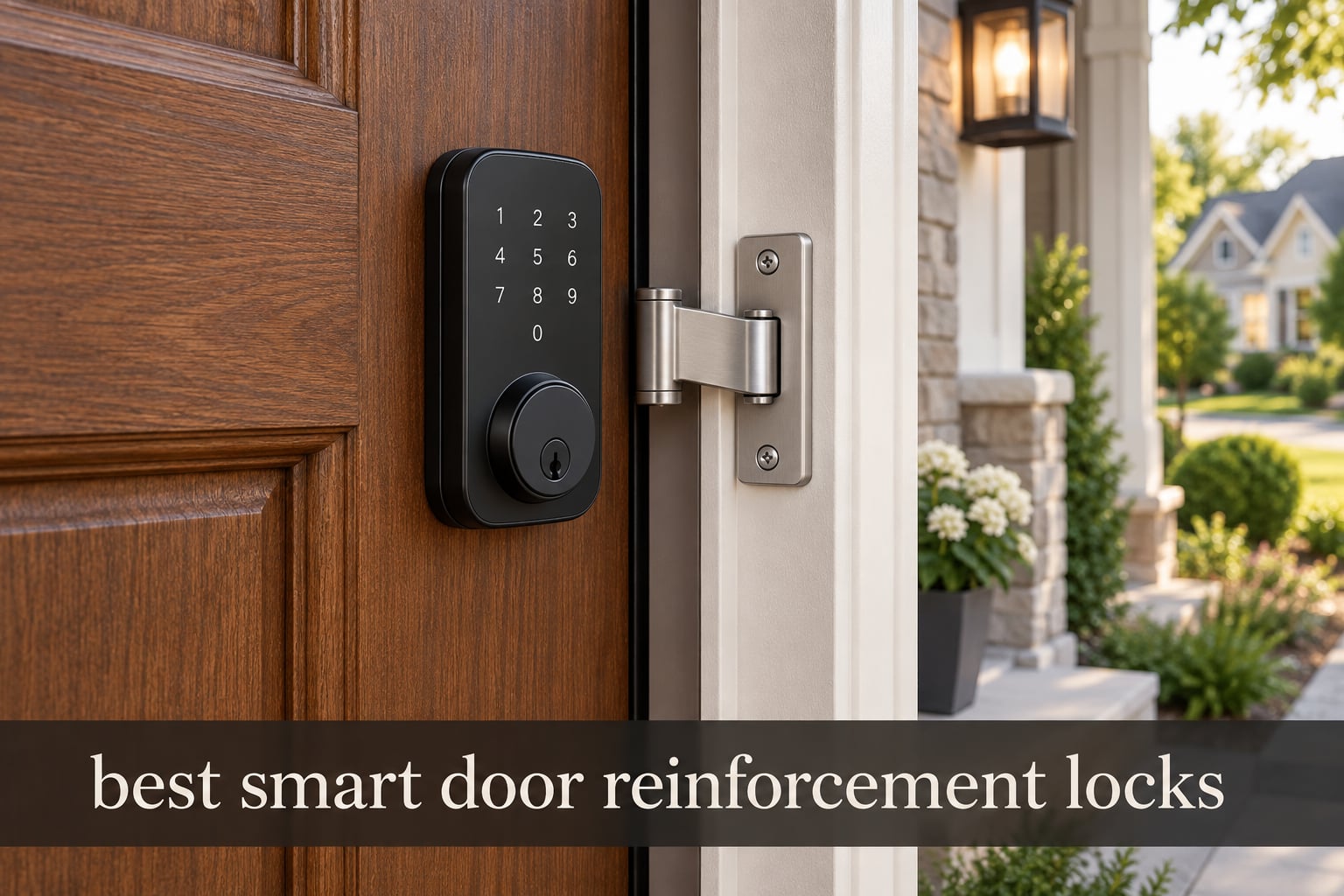 best smart door reinforcement locks