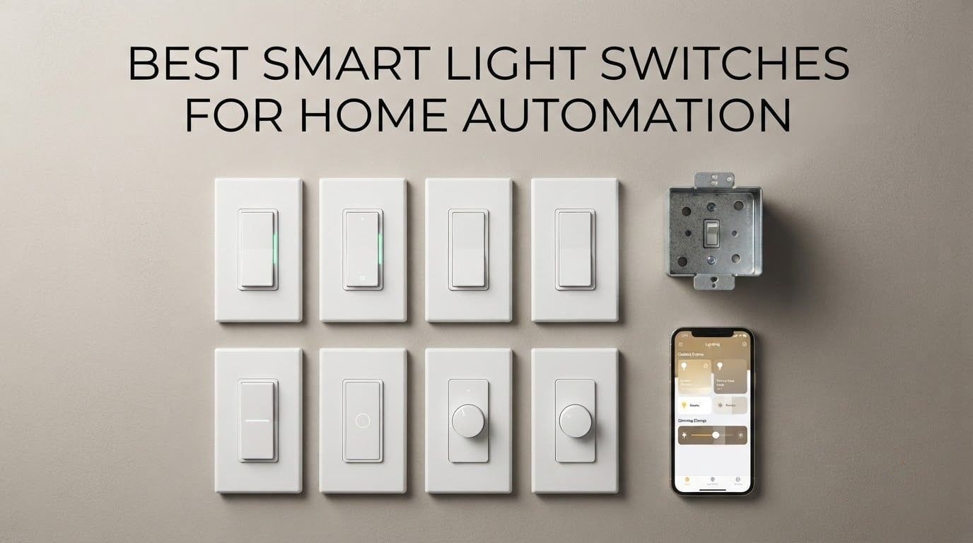 best smart light switches for home automation