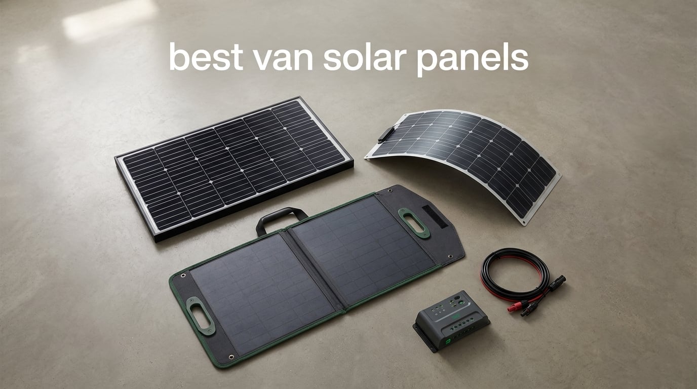 best van solar panels