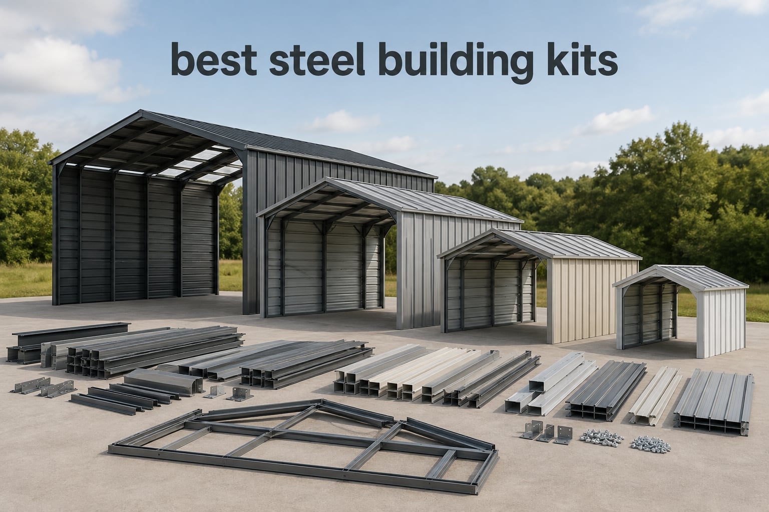 best steel building kits