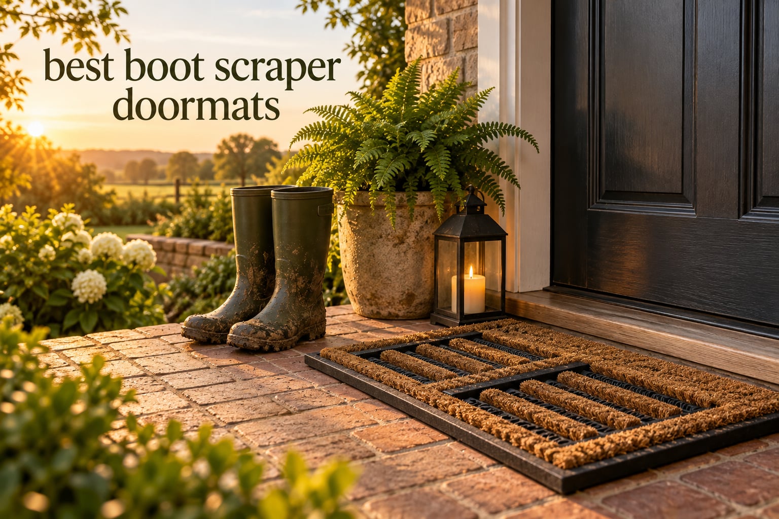best boot scraper doormats