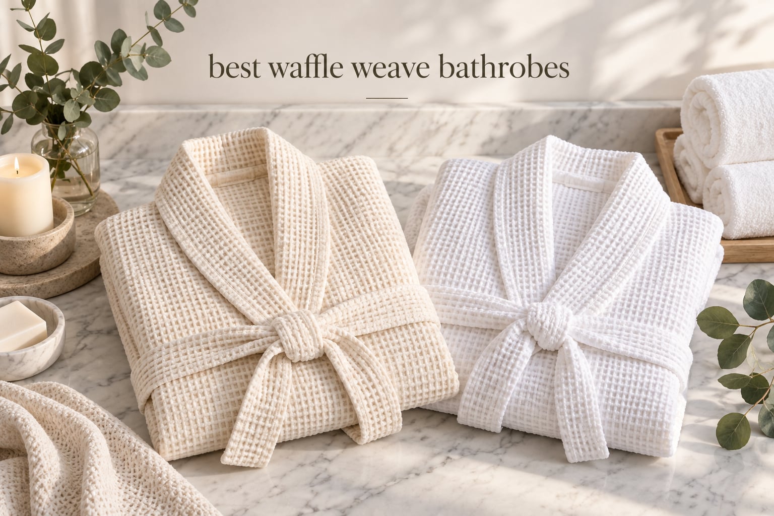 best waffle weave bathrobes