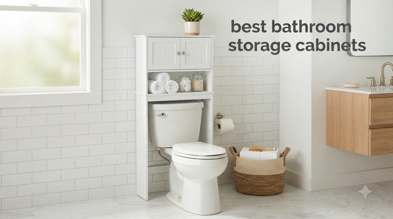 best bathroom storage cabinets