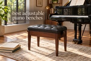 best adjustable piano benches