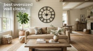 best oversized wall clocks