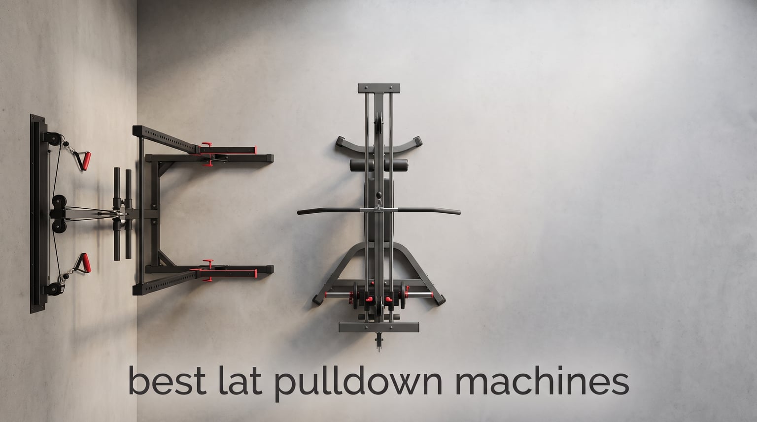 best lat pulldown machines