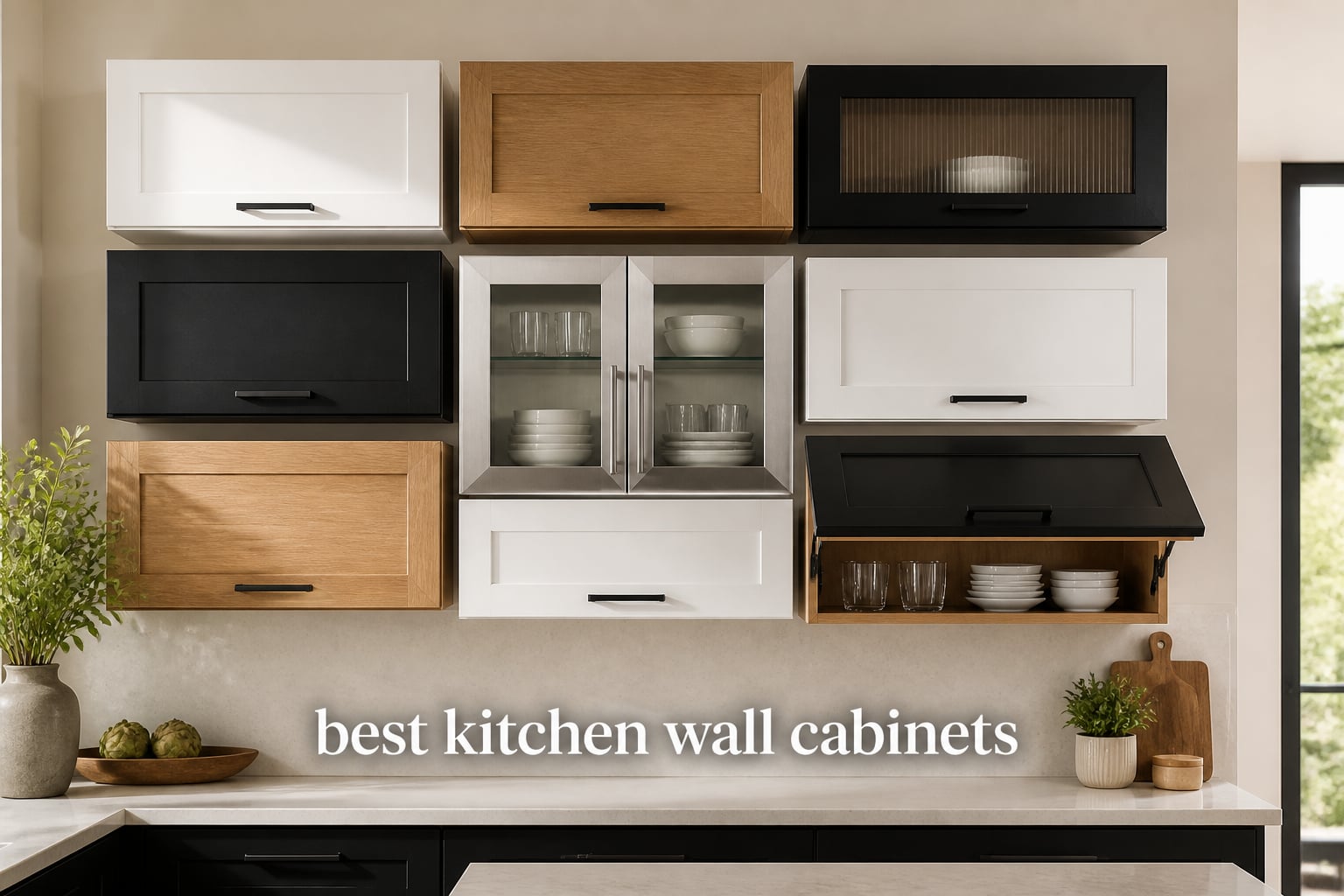 best kitchen wall cabinets