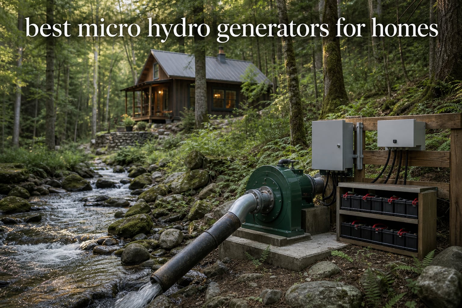 best micro hydro generators for homes