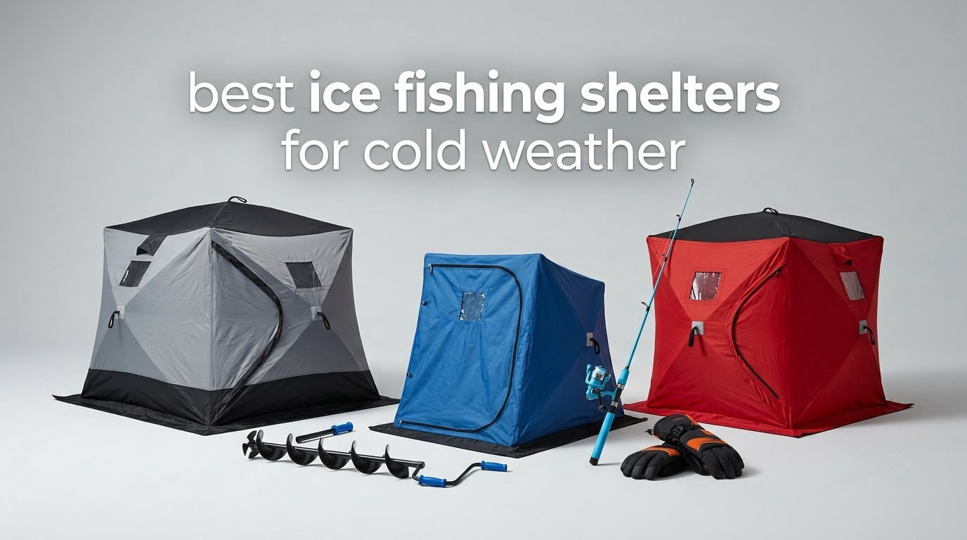 best ice fishing shelters for cold weather