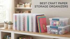 best craft paper storage organizers