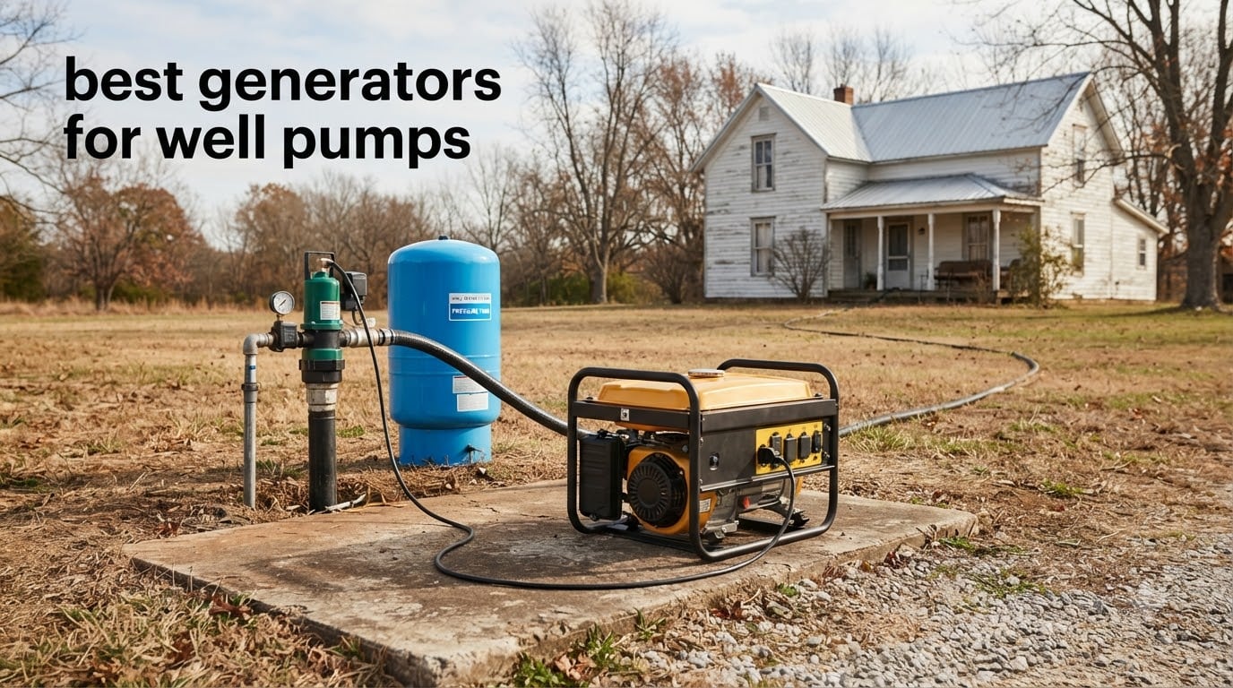 best generators for well pumps