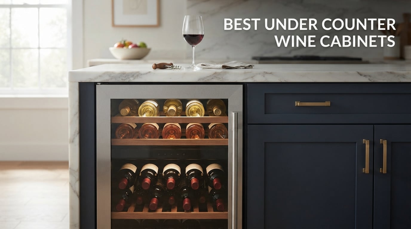 best under counter wine cabinets