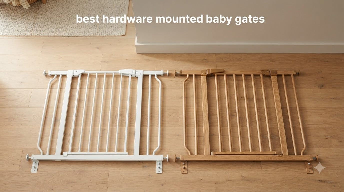 best hardware mounted baby gates