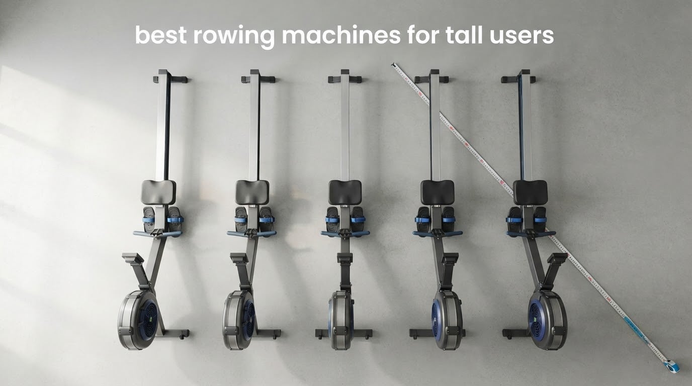 best rowing machines for tall users