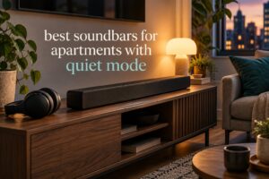 best soundbars for apartments with quiet mode