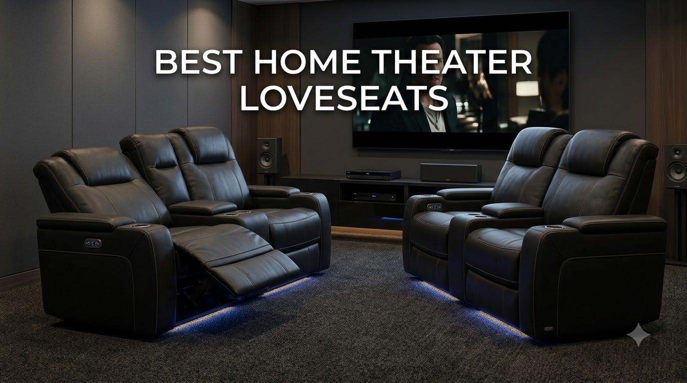 best home theater loveseats